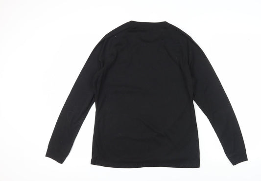 Mountain Warehouse Men's Black Long Sleeve T-Shirt