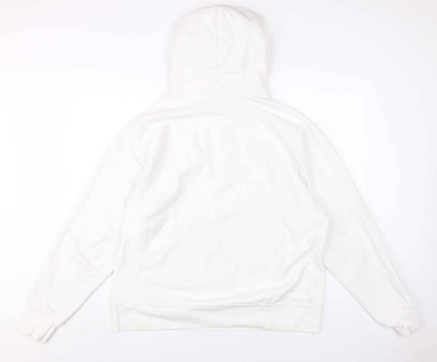 Champion Men's White Pullover Hoodie L