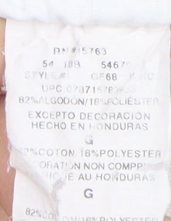 Champion Men's White Pullover Hoodie L