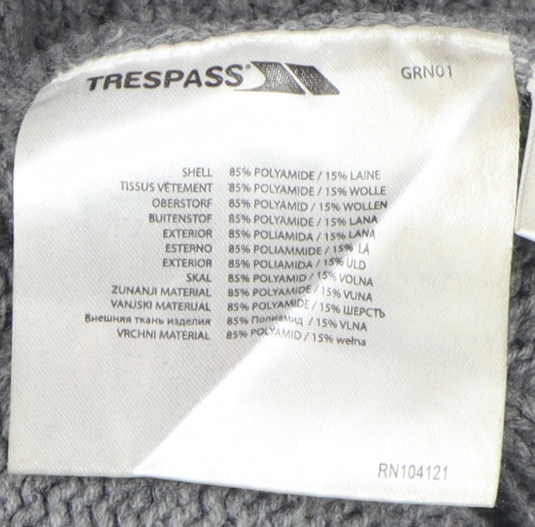 Trespass Men's Grey Pullover Jumper L