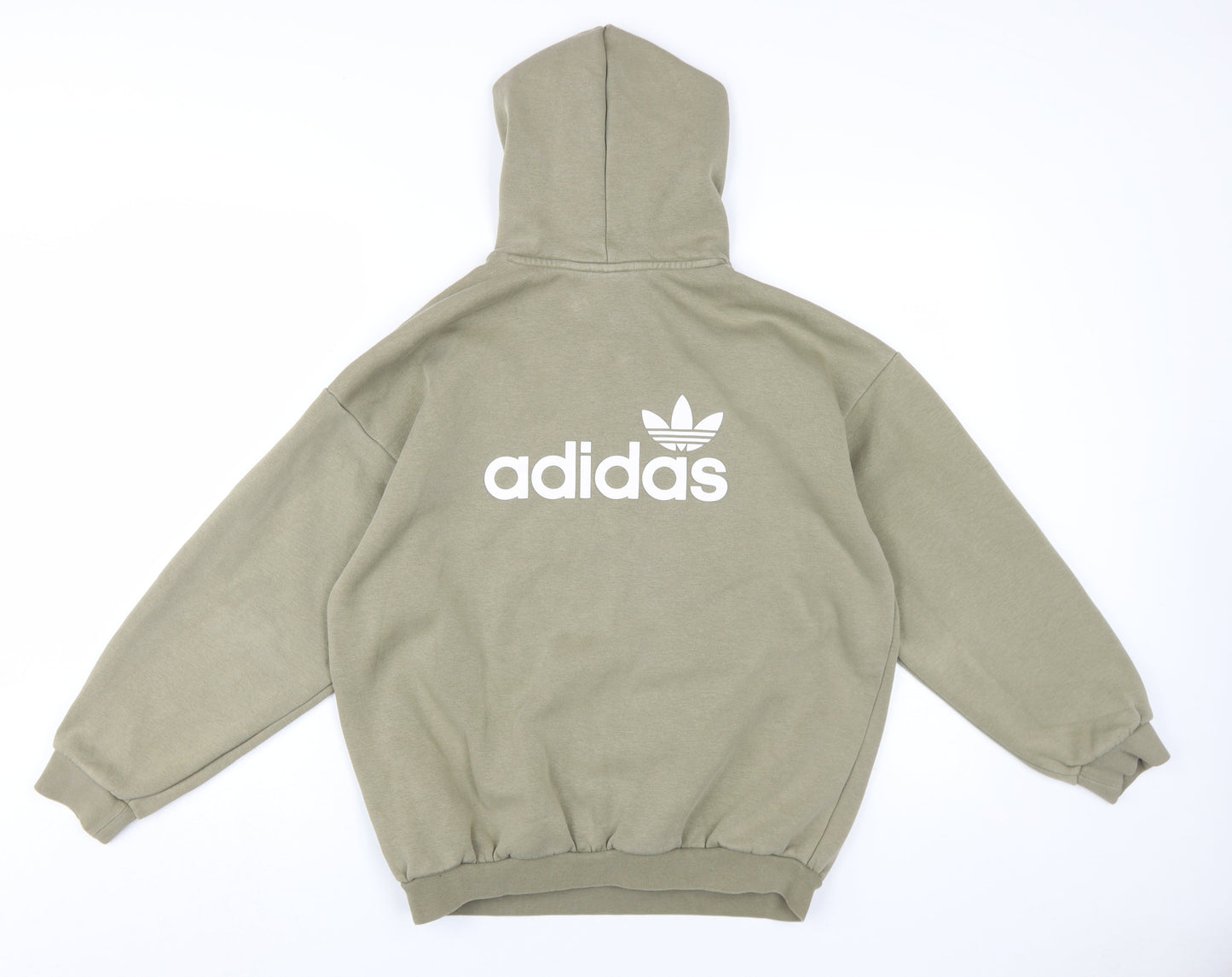 Adidas Women's Green Pullover Hoodie Size 12