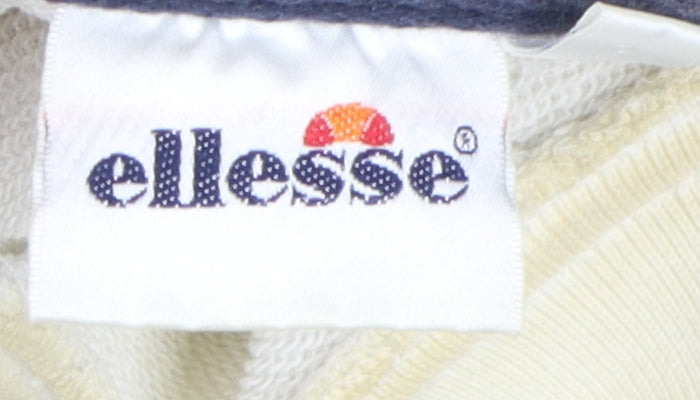 Ellesse Men's Ivory Pullover Sweatshirt L