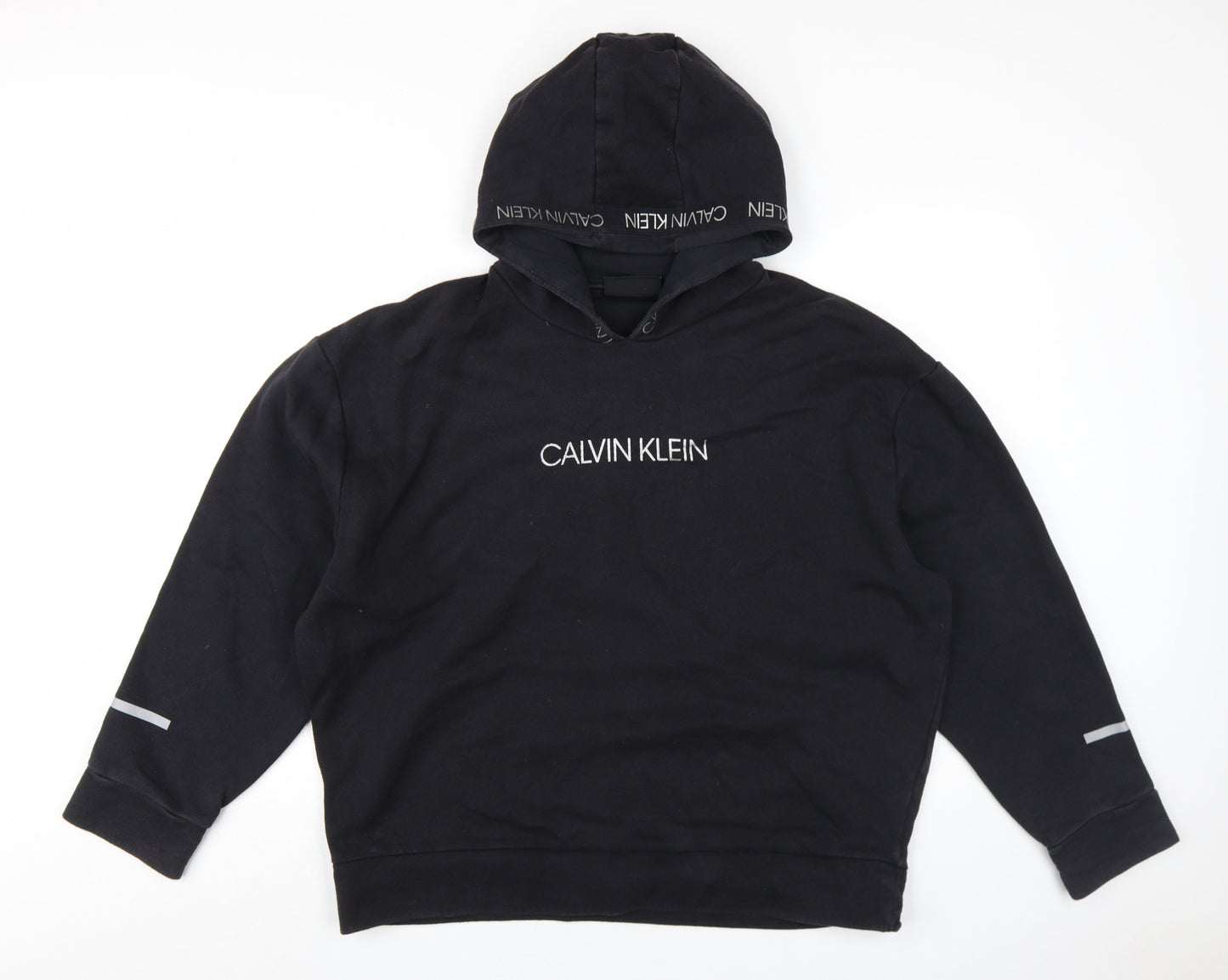 Calvin Klein Unisex Black Pullover Hoodie L