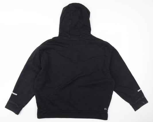 Calvin Klein Unisex Black Pullover Hoodie L