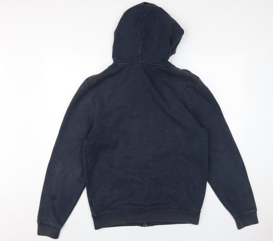 Jack Wills Blue Full Zip Men's Hoodie M