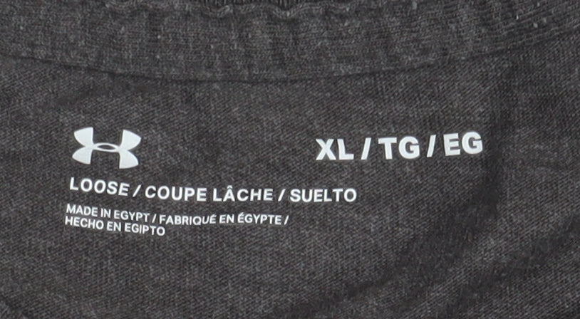 Under Armour Men's Grey XL Relaxed Fit T-Shirt