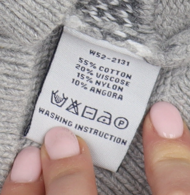 Crew Clothing Co. Women's Grey Pullover Jumper Size 14