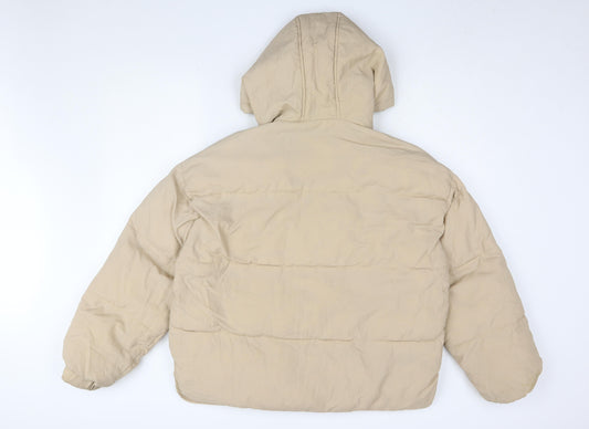 Pacific Republic Women's Beige Puffer Jacket Size 12