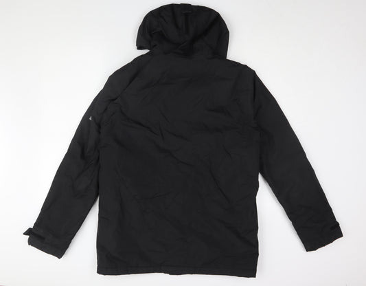 Regatta Men's Black Parka Jacket, M, Hooded Casual