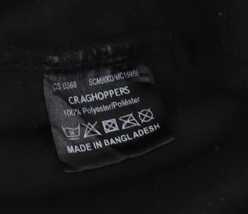 Craghoppers Men's Black Vest M - Lightweight Outdoor Zip