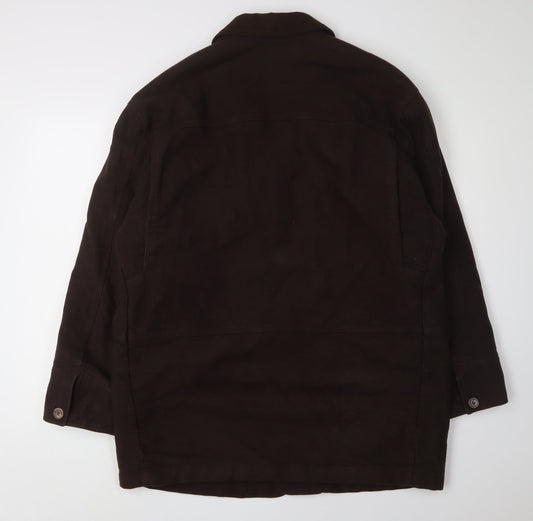 Marks and Spencer Men's Brown Jacket 38-40R Regular Fit