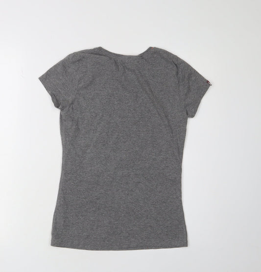 Superdry Women's XS Grey Crew Neck T-Shirt