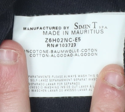 Armani Jeans Men's Black 2XL Short Sleeve T-Shirt