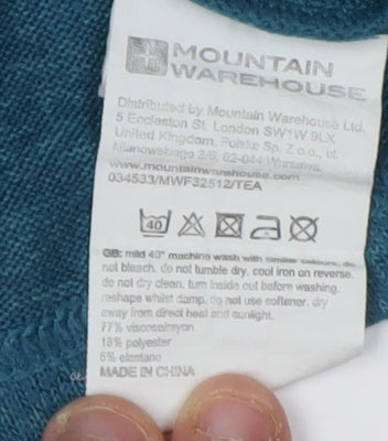 Mountain Warehouse Women's Blue Pullover Jumper Size 12