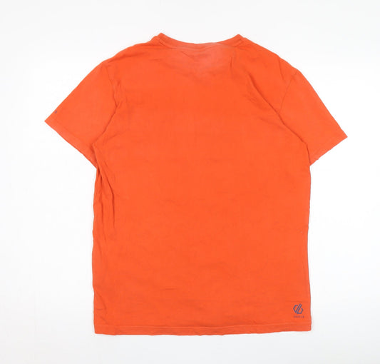 Dare 2b Men's Orange Graphic Print T-Shirt M