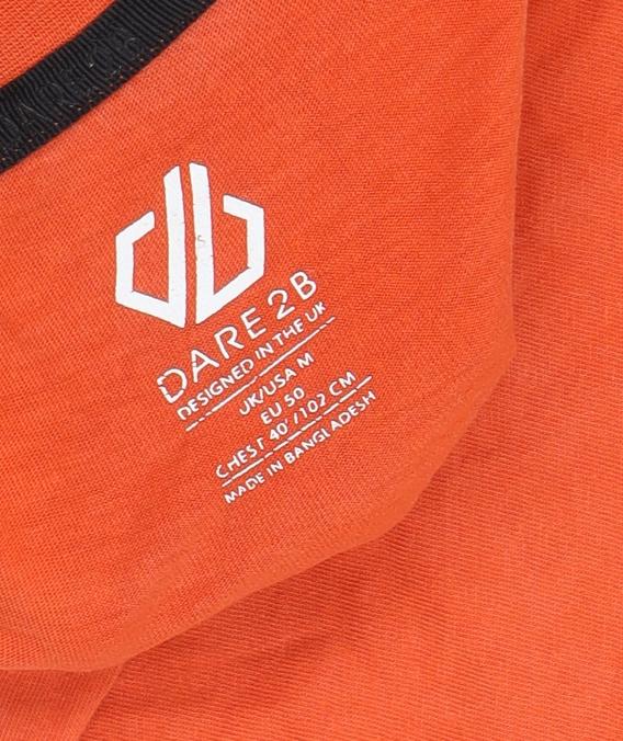 Dare 2b Men's Orange Graphic Print T-Shirt M