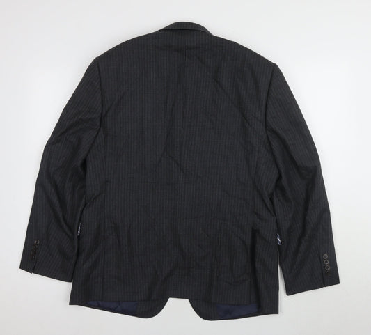 Marks and Spencer Men's Grey Suit Jacket, Size 40S