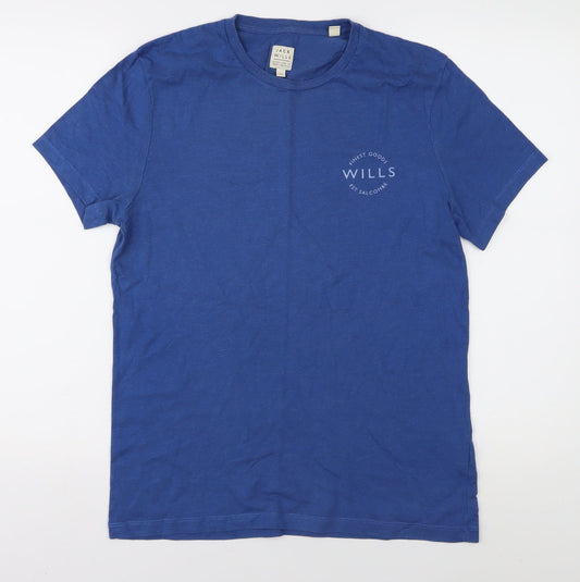 Jack Wills Men's Blue XS Crew Neck T-Shirt
