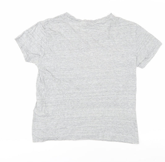 Levi's Women's Grey Basic Crew Neck T-Shirt - Size S