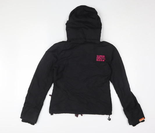 Superdry Women's Black Windbreaker Jacket S