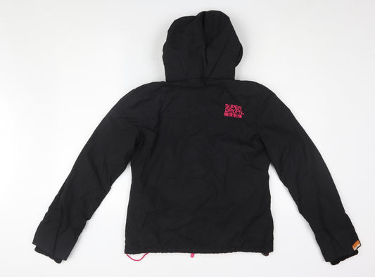 Superdry Women's Black Windbreaker Jacket S