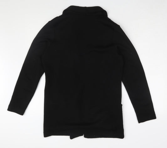 Dreams Women's Black S Basic Coatigan