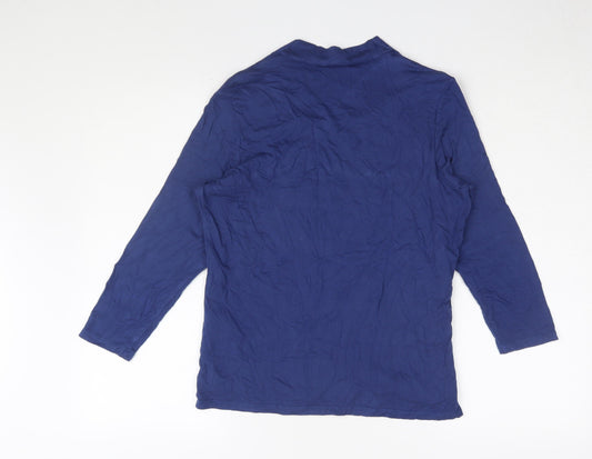 Eastex Women's Blue Kimono Blouse Size 12