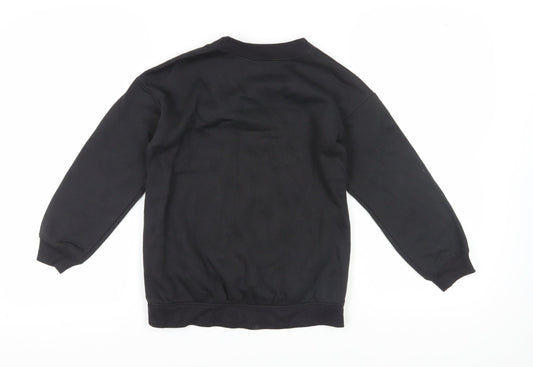 H&M Girls Harry Potter Black Pullover Sweatshirt, 9-10 Years