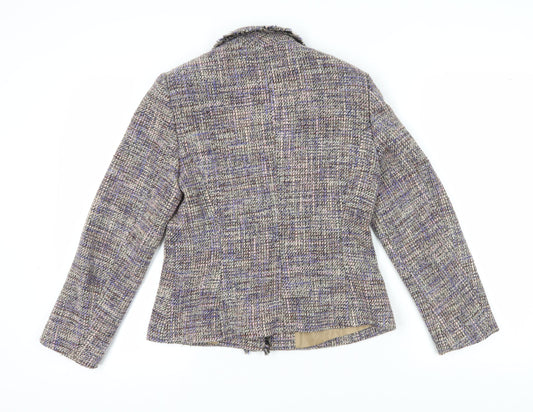 Minuet Women’s Multicoloured Bouclé Blazer Size 10