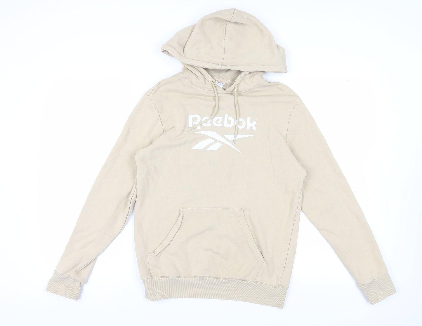 Reebok Men's Beige Pullover Hoodie S