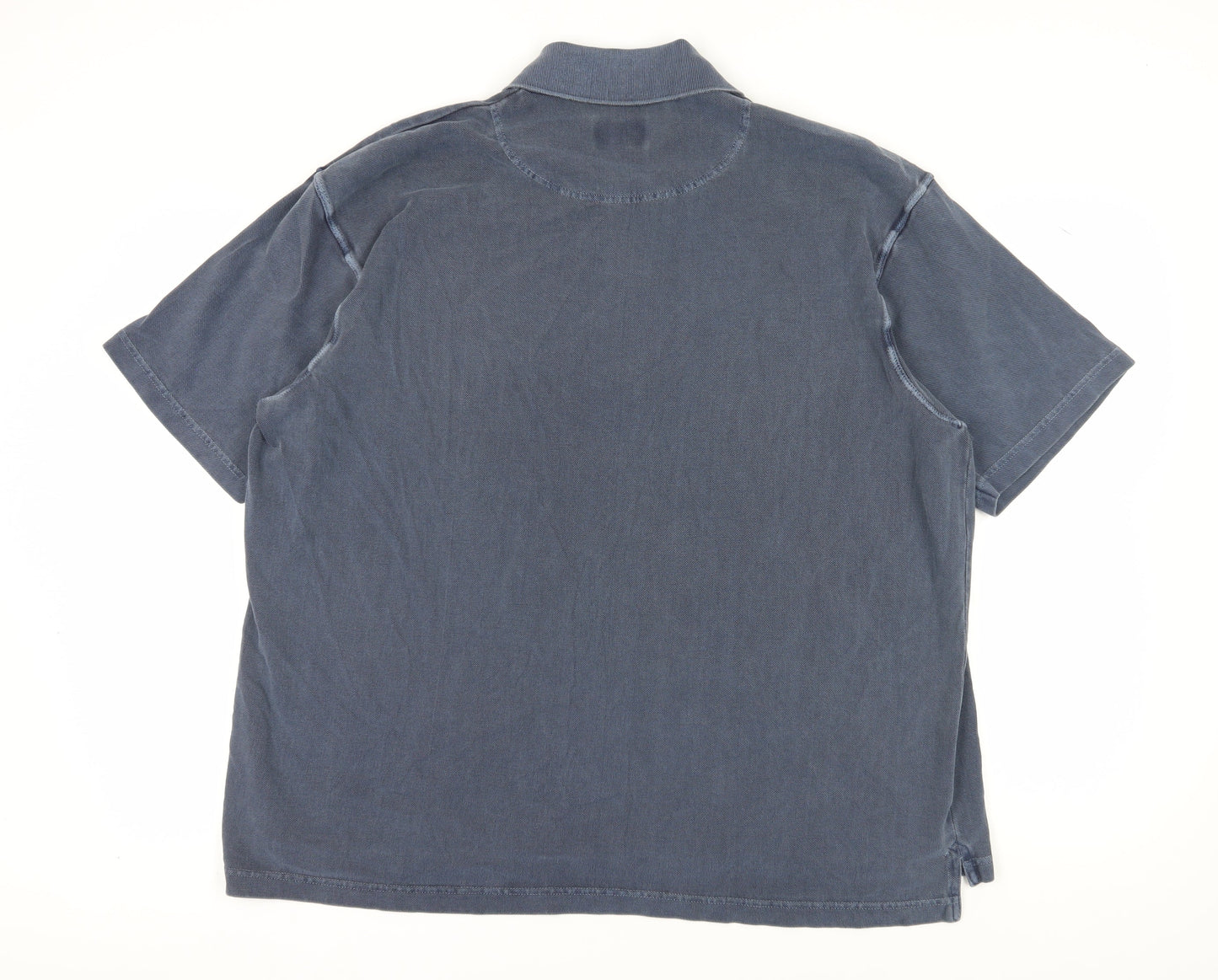 Joe Browns Men's Blue Retro Polo Shirt, Medium