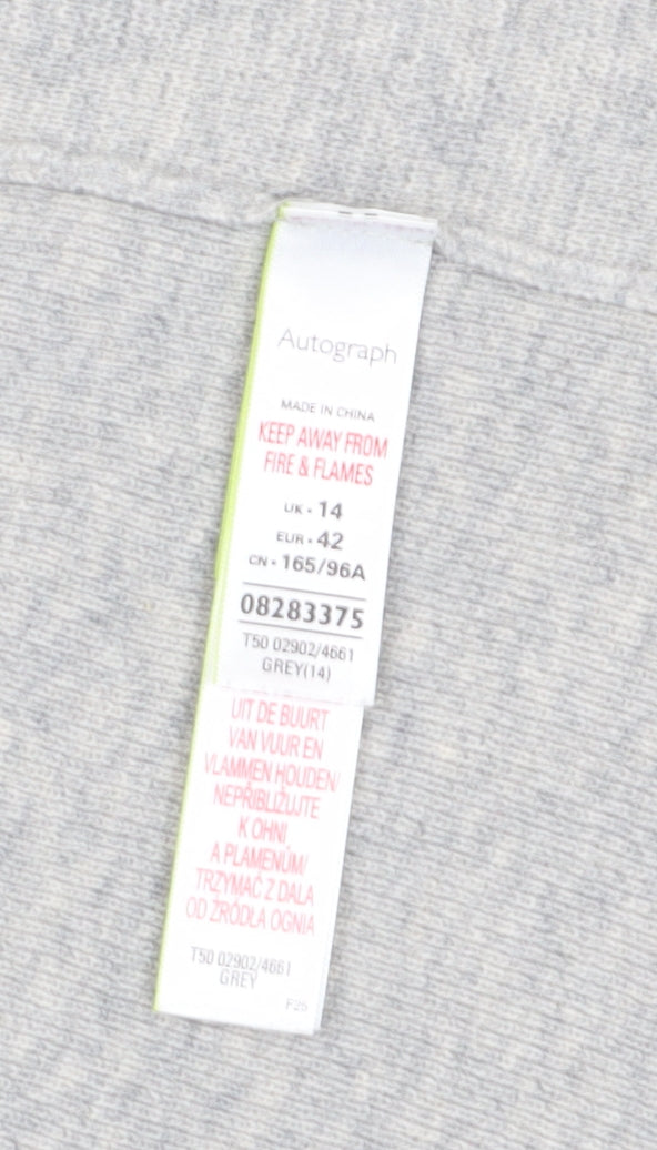 Marks and Spencer Women’s Grey Knit Vest Size 14