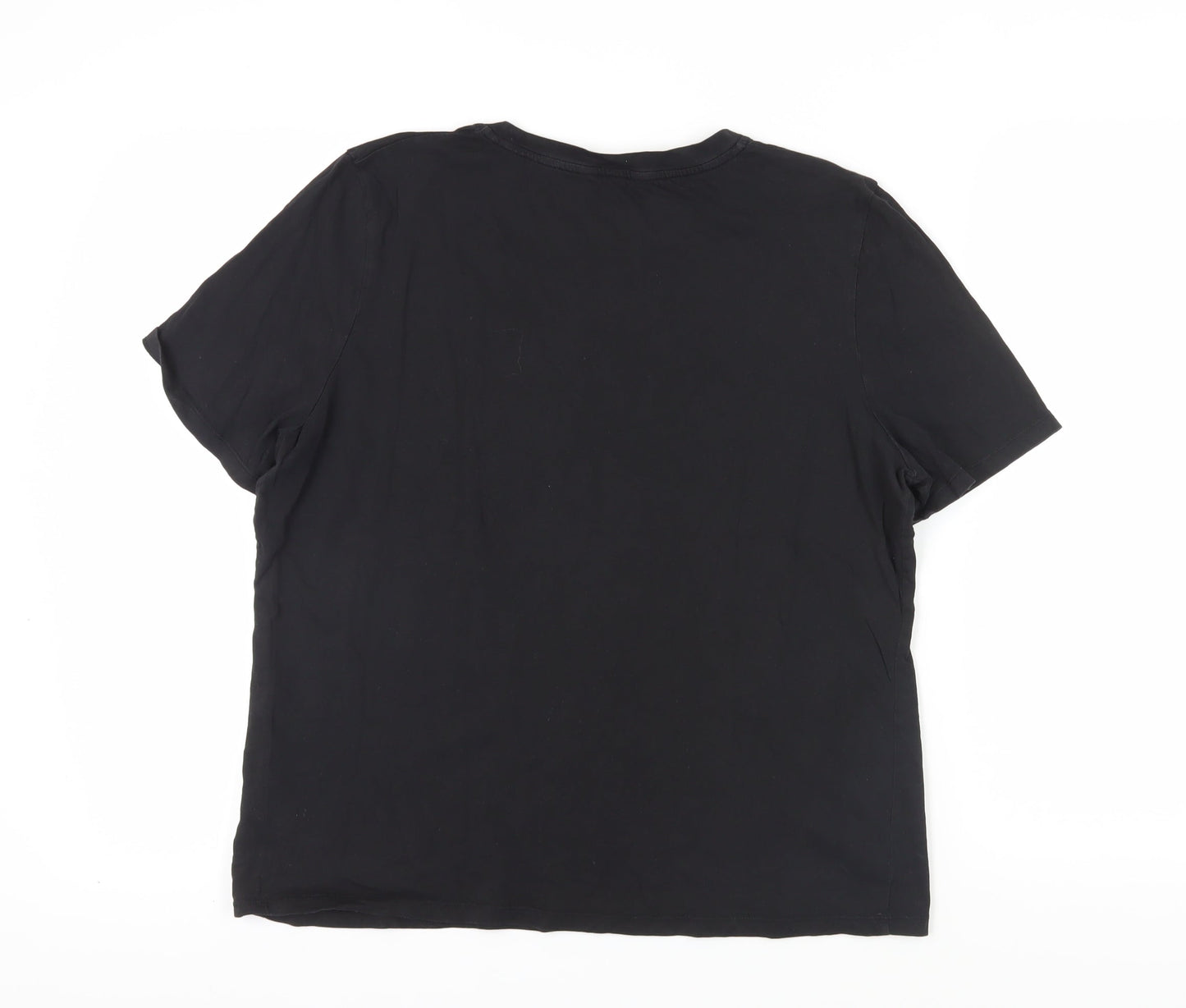 Tommy Hilfiger Unisex Black XL Basic T-Shirt