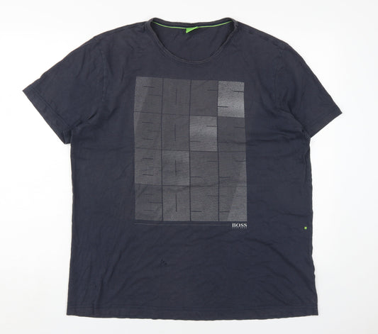 Hugo Boss Men's Black XL Graphic T-Shirt