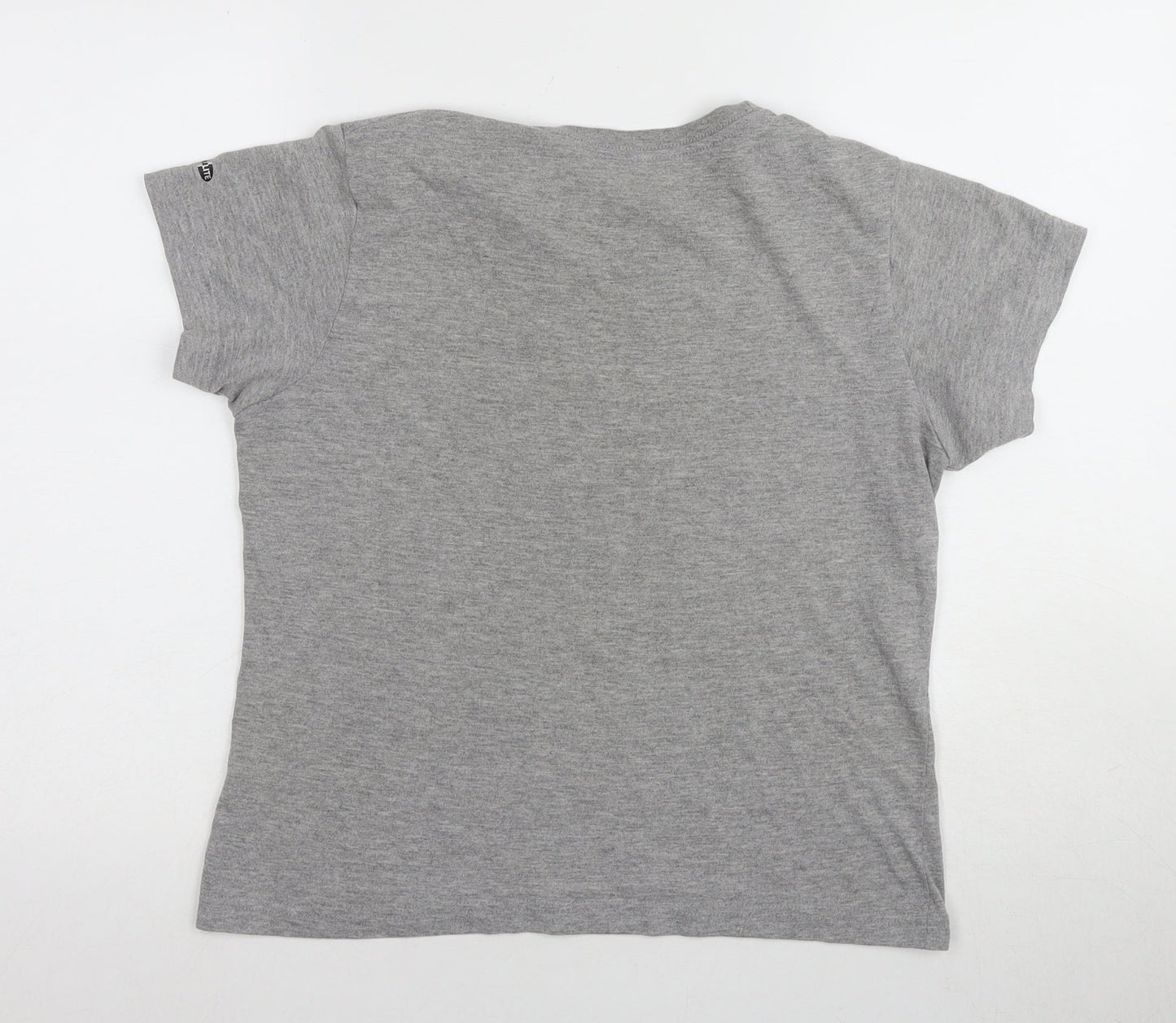 Adidas Women's Grey Basic T-Shirt M