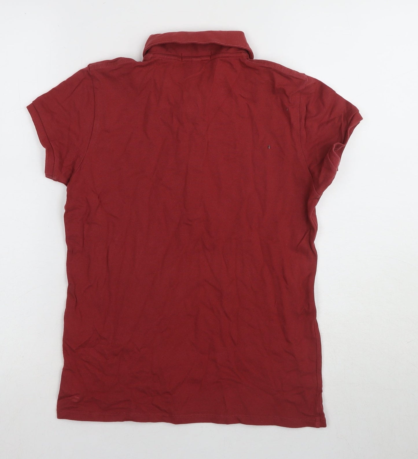 Lyle & Scott Men’s Red Medium Short Sleeve Polo