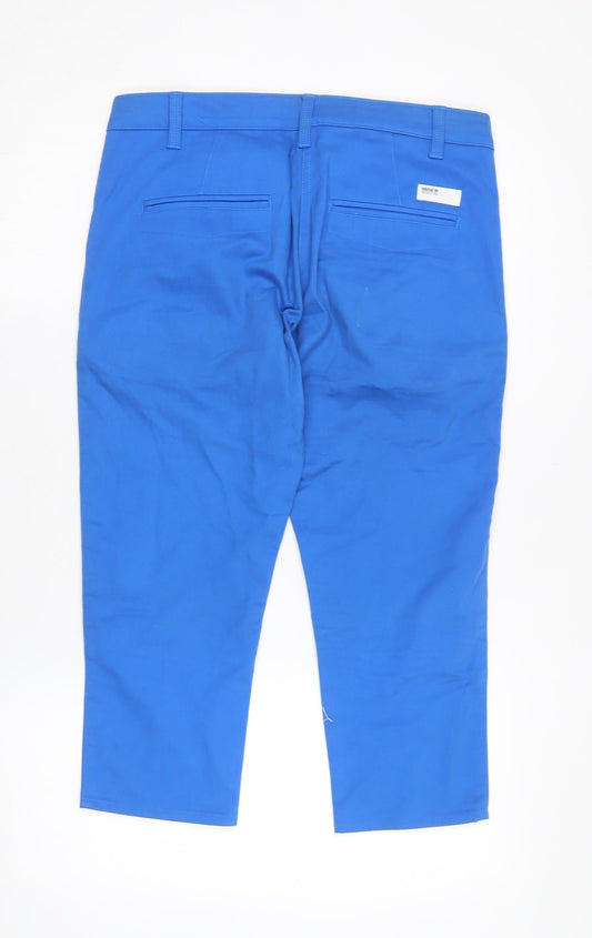 Adidas Women's Blue Chino Trousers Size 10
