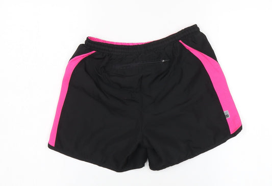 Karrimor Women's Black Running Shorts Size 6 Quick Dry