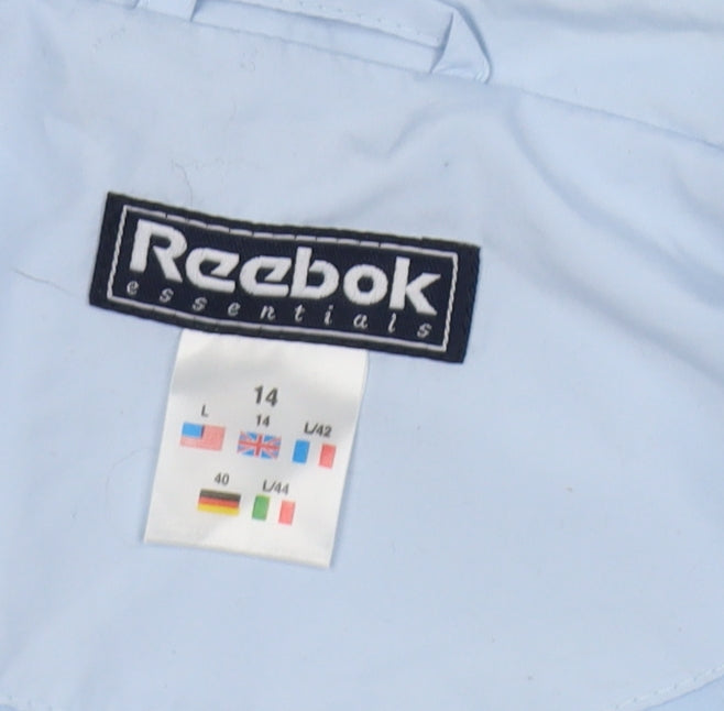 Reebok Women's Blue Basic Jacket Size 14