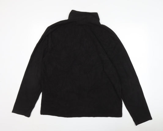 Regatta Men's Black Fleece Sweatshirt Size UK 12