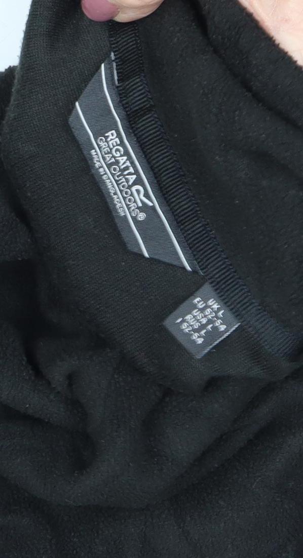 Regatta Men's Black Fleece Sweatshirt Size UK 12