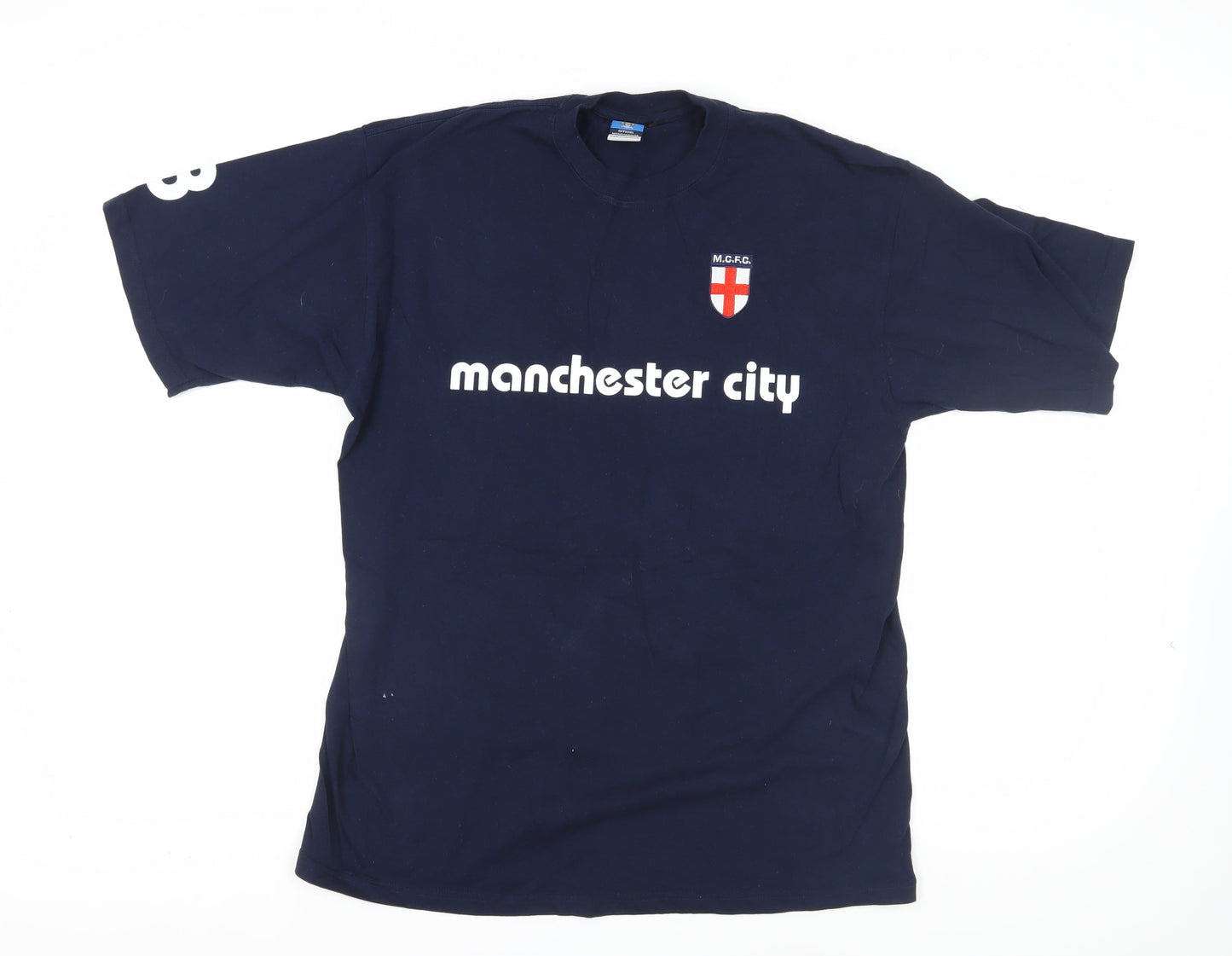 Manchester City Men's Blue L Sports T-Shirt