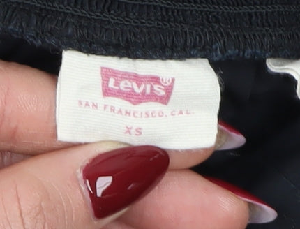Levi's Women's Black XS Slip Dress for Summer Parties