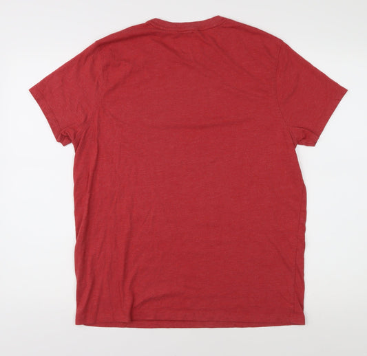 Trespass Men's Red Medium Outdoor Graphic Tee