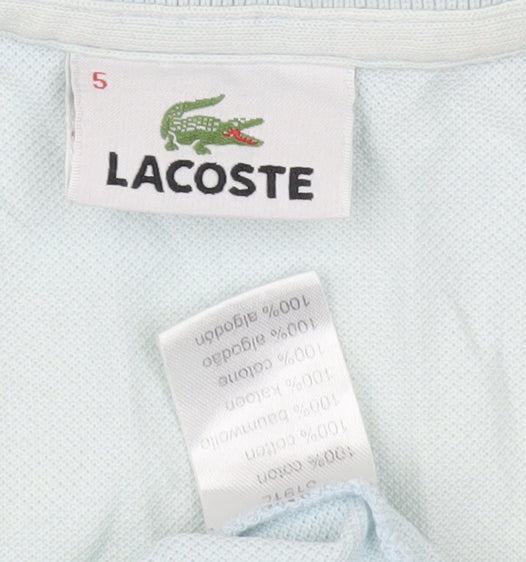 Lacoste Unisex Blue Polo Shirt L - Casual & Breathable