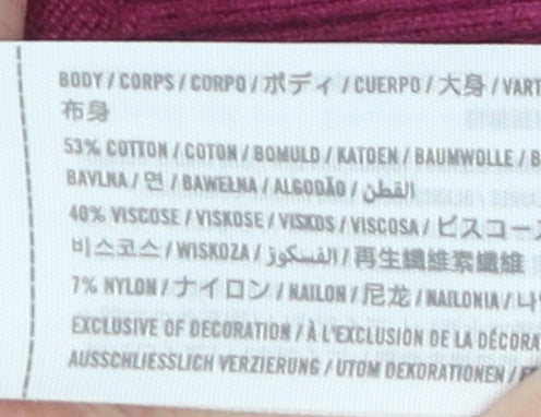 Hollister Women's XS Red Knit Pullover Jumper