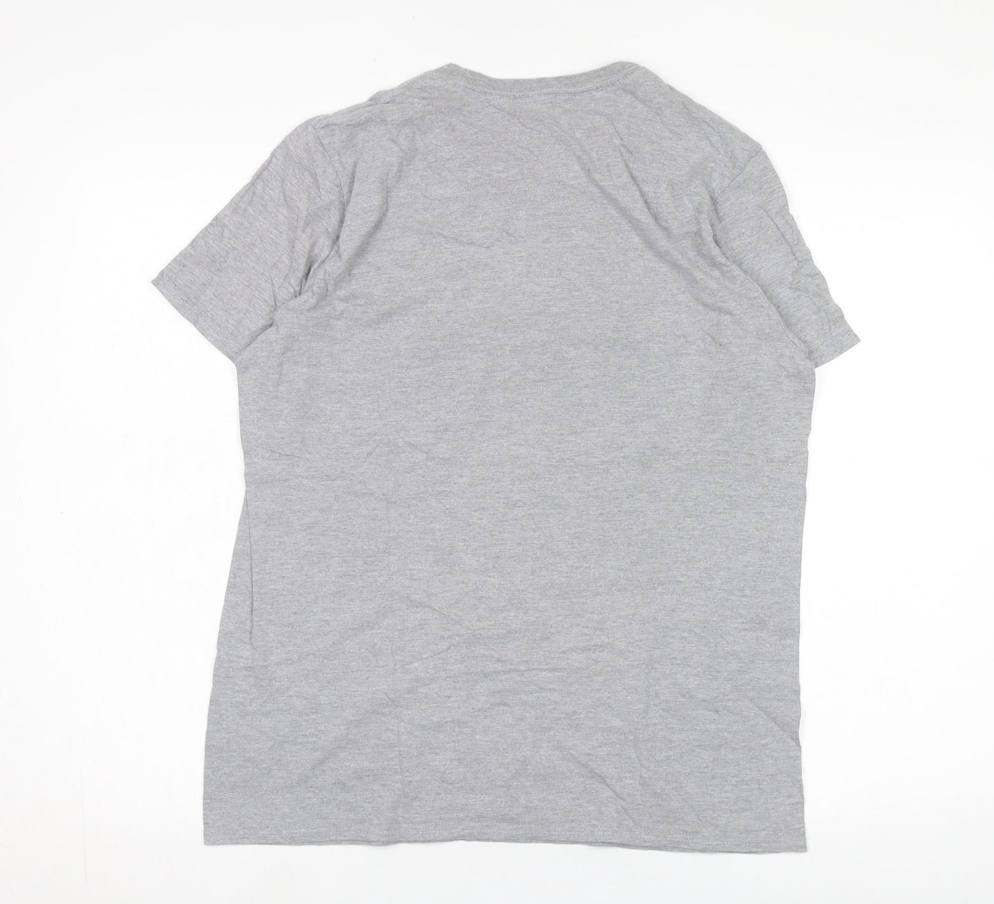 Looney Tunes Grey Cartoon Crew Neck T-Shirt M