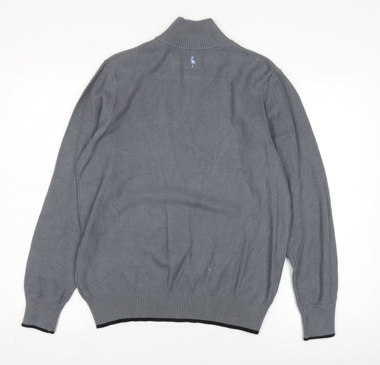 Tailorbyrd Men's Grey Medium Pullover Jumper