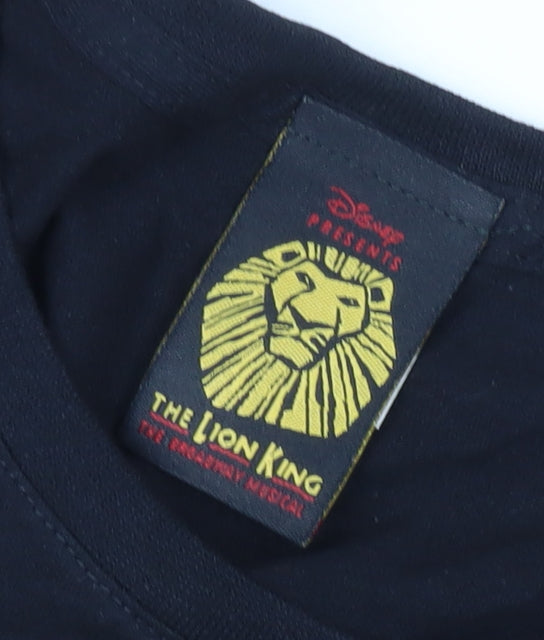 Disney Women's Black The Lion King T-Shirt Large