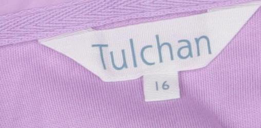 Tulchan Women's Purple Polo Shirt Size 16